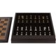 thumbnail image 3 of El mejor juego de ajedrez Grace con incrustaciones de madera con piezas de metal, 3 of 3