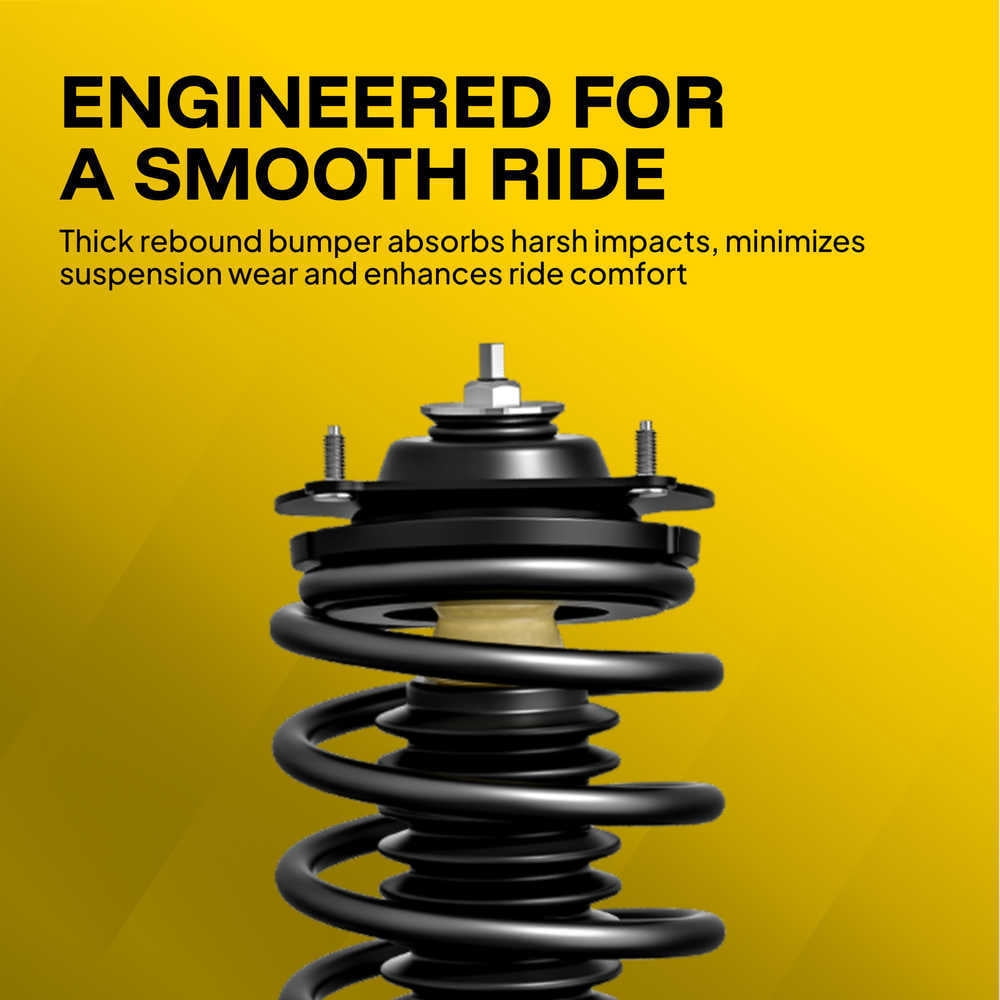 Monroe Shocks & Struts 173156 Quick-Strut Front Left Suspension Strut and Coil Spring Assembly