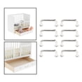 thumbnail image 3 of 1/12 Pulls Dollhouse Toy Model Drawer Handle Cabinet Door Pull Handles Door Handle for Furniture Cabinet 8Pcs Hugo Mini tirones, 3 of 10