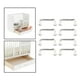 thumbnail image 3 of Manija de puerta vintage para casa de muñecas, modelo de juguete en forma de arco, escala 1/12 Pequeño 8Pcs, 3 of 9
