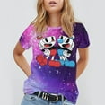 thumbnail image 3 of Cuphead T-Shirts for Men Women, Anime Short Shirts, Unisex Short Sleeve Tops, Crew Neck Tee Shirts, S-4XL, 3 of 8