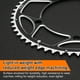 thumbnail image 5 of Juego de Plato de Bicicleta Uxcell 130BCD 53T Redondo Estrecho Ancho de Aluminio con Doble Redondo de 5 Tornillos para Bicicleta de Carretera Cadenas de 9/10/11 Velocidades, 5 of 7