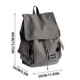 thumbnail image 2 of Canvas Backpack Vintage Backpack Daypack for Men Women Laptop Travel Rucksack, 2 of 6
