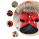 thumbnail image 5 of Sudadera con capucha suave y peluda, ropa cálida de algodón para perros pequeños, chaqueta cortavientos para mascotas, abrigo para cachorros, ropa de invierno para yorkshire terrier y chihuahua., 5 of 6