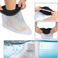 thumbnail image 2 of Adult Waterproof Cast Cover Leg - Watertight Foot Protector For Shower, Bath, Swimming - Ankle Wound -GLS, 2 of 5