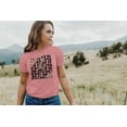 thumbnail image 2 of Mama Fun Groovy Leopard Lightning Shirts for Adult Women for Mother's Day Mom T-Shirt Outfit Mauve Shirt Adult Medium, 2 of 3