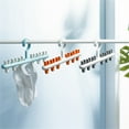 thumbnail image 3 of Neinkie Clothes Drying Racks Small Portable Underwear Hangers Hanging Drying Rack with Clips Small Hanger Hook for Drying Towels Bras Baby Clothes Gloves, 3 of 7