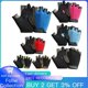 thumbnail image 2 of AUBTEC Cycling Anti-slip Gloves Men Women Half Finger Gloves Breathable Anti-shock, 2 of 5