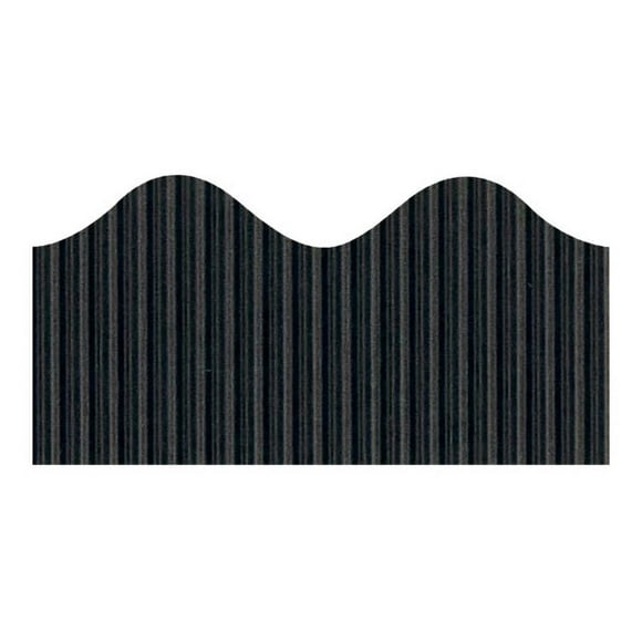 Bordette Decorative Border - Decoration ribbon - - black - paper (pack of 6)