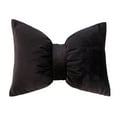 thumbnail image 1 of Pillow for Home 11x16in Petal Design Throw Cushion with Removable Adjustable Bow for Vanity Chair Back Pillow Headboard Car Backrest Cute Styling Cushion, 1 of 3