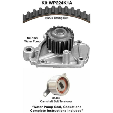 Dayco WP224K1A - Engine Timing Belt Kit with Water Pump Fits select: 1992-1995 HONDA CIVIC