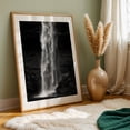 thumbnail image 5 of Kaaterskill Falls B&W - New York Photography Waterfall Black and White Nature Abstract Scenic Minimalist Landscape Oak Framed Wall Art Print 5 x 7 inches, 5 of 59