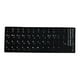 thumbnail image 2 of 2 Pegatinas de Letras para Teclado, Pegatinas para Teclado de Computadora Portátil, Pegatinas Del Alfabeto Del Teclado de Fondo Negro, para 4 piezas, 2 of 8