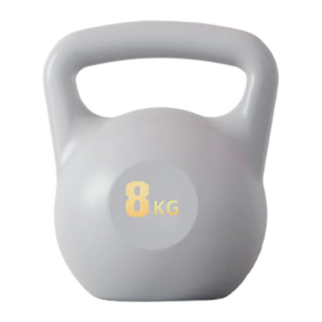 Pesas rusas llenas de agua, pesas rusas para ejercicios, pesas rusas antideslizantes para ejercicios, pesas rusas para el hogar, gimnasio en casa, Gris 8kg
