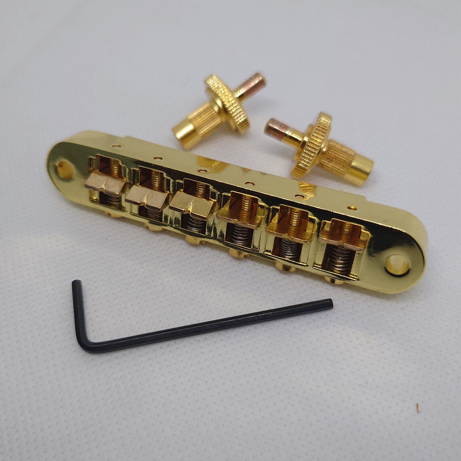 Gold Tune-O-Matic ABR-1 JB Guitar Bridge for LP, SG, Fly V Electric Guitars Replacement Parts