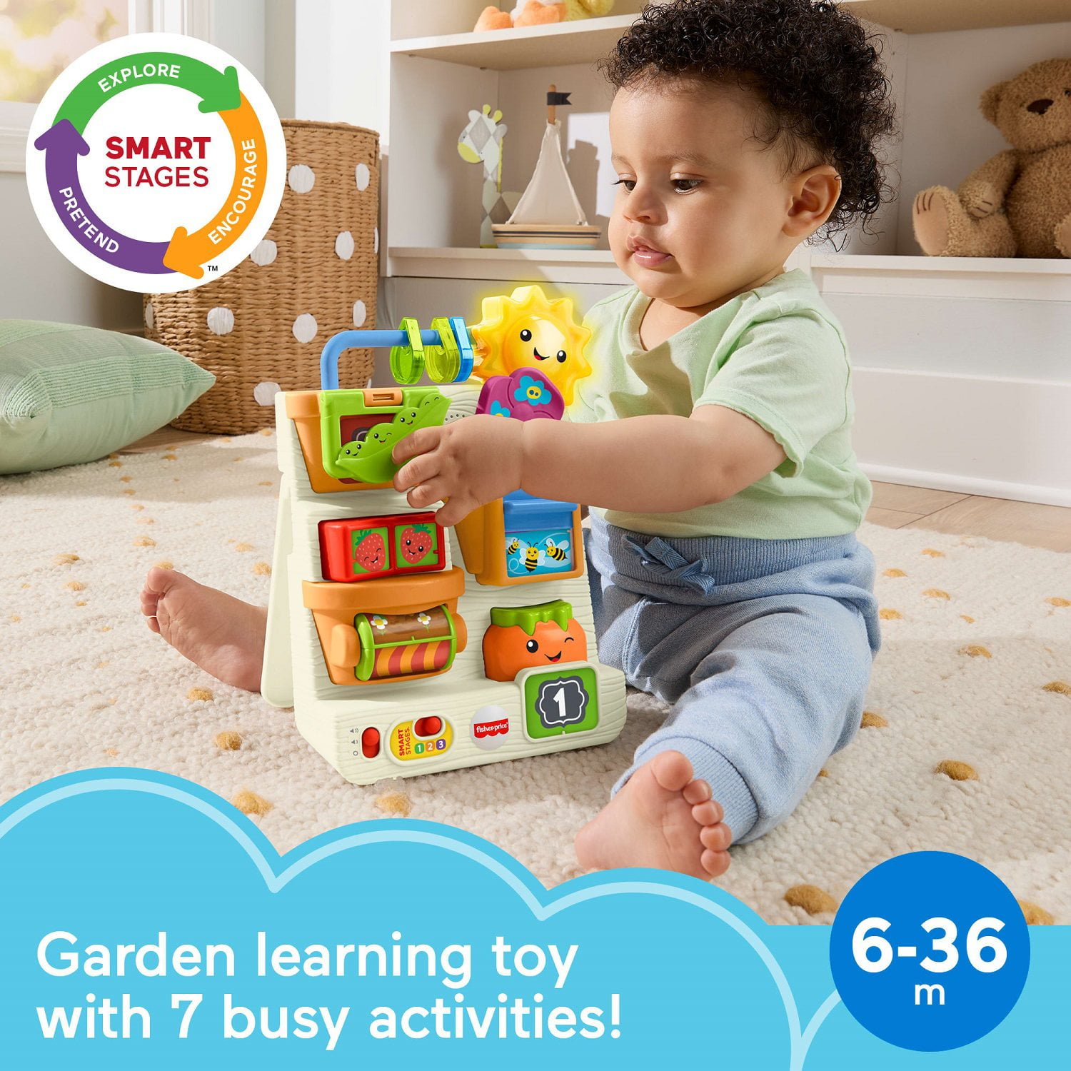 Price Laugh Fisher Price Garden Set Fisher Price Laugh And Learn