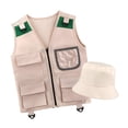 thumbnail image 3 of Children Toys Explorer Kits Washable Cargo Vest for Zoo Keeper Kids Children, 3 of 8
