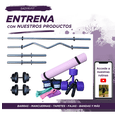 thumbnail image 4 of Set De 2 Discos Para Barra Gym En Casa 18lb Cada Uno, 4 of 5