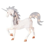 Holiday Time Chenille Unicorn, 52"
