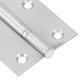 thumbnail image 3 of 7 pares de acero inoxidable bisagra pequeña gabinete doméstico bisagras de bisagras accesorios de hardware de muebles de bisagra plana 7x4.5cm, 3 of 6