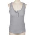 thumbnail image 3 of Julycc Women Ribbed Cami Tank Tops Casual Basic Camisole Sleeveless T-Shirt Blouse, 3 of 4