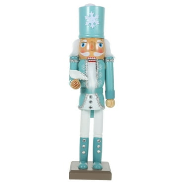 Christmas Party Nutcracker Decoration Delicate Wooden Nutcracker Statue Christmas Decoration