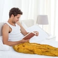 thumbnail image 5 of Logiee Yellow tortilla Print Pajama Pants for Men,Men’s Pajama Bottoms,Mens PJ Pants with Pockets & Button Fly-X-Large, 5 of 6