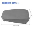 thumbnail image 4 of Unique Bargains Car Vehicle Center Console Lid Armrest Pad Cover Gray for Toyota Avalon 2013-2018, 4 of 9