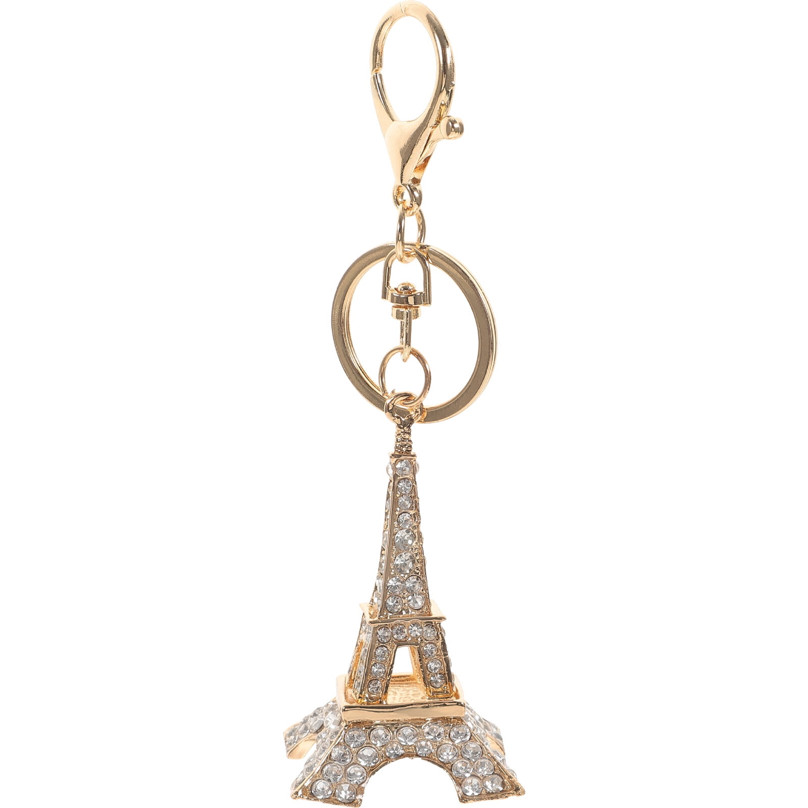  City-Souvenirs Gold Eiffel Tower Key Chain Favors : Home &  Kitchen