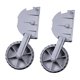 thumbnail image 2 of 1 par ruedas para botadura botes inflables, fáciles instalar, duraderas, accesorio práctico, portátiles y profesionales, ruedas para botes, 2 of 8