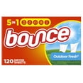thumbnail image 1 of Sábanas suavizantes de tela Bounce Outdoor Fresh Scent 120 unidades, 1 of 7