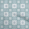 thumbnail image 1 of oneOone Rayon Light Grayish Blue Fabric Geometric Craft Projects Decor Fabric Printed By The Yard 56 Inch Wide, 1 of 4