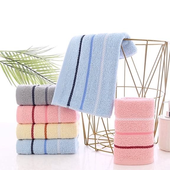 Bath Towel 100% Cotton Super Absorbent | Fast Drying Soft Lint-Free Bathroom Towel | Large 28.74"x13.39" | Pink Gray Beige Blue | Single Piece | Spa Home Guest