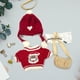 thumbnail image 4 of onlyliua Liquidación Ropa Lalafanfan, Conjunto de Ropa de Vestir para Juguetes de 30 Cm con Gafas, Gorra, Suéter, Falda, Mochila, Juguetes para Niños y Niñas, 4 of 5
