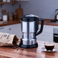thumbnail image 4 of 400g Electric Grain Grinder Mill 304 Stainless Steel High-Speed Commercial Spice Grinder, 8-Blade System, 400W Copper Motor for Dry Cereals, Herb, Coffee, Corn, Bean Black, 4 of 8