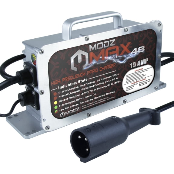MODZ MAX Golf Cart High Frequency Rapid Charger - Club Car - Choose model