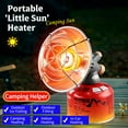 thumbnail image 5 of Gas Heater Portable Camping Heater With Butane Canister Interface - Black, Includes 1 Heater And 1 Storage Box, For Outdoor Activities, Patio Heating, Winter Camping, Emergency, 5 of 8