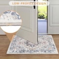 thumbnail image 4 of Vintage Area Rug x Washable Living Room Rug Indoor Print Accent Rugs for Bedroom Distressed Thin Throw Rugs Carpet for Living Room Kitchen Entryway, 4 of 7