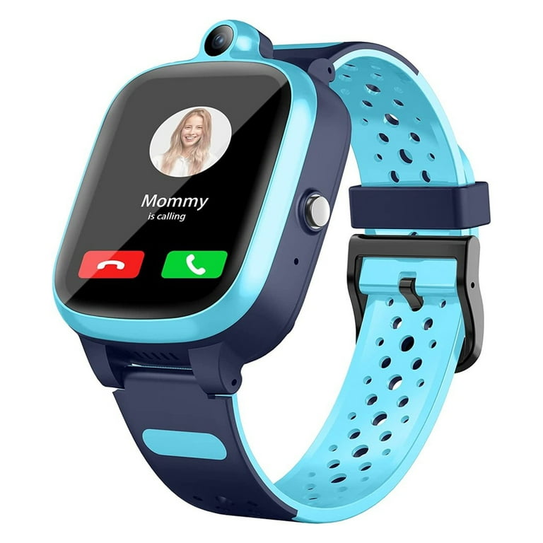 Smart Watch for Kids, 4G Kids Phone Smartwatch with GPS Tracker, WiFi, SMS,  Call,Voice & Video Chat,Bluetooth,Audio Recording,Alarm,Pedometer, Wrist