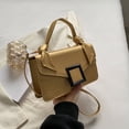 thumbnail image 4 of PENGXIANG PENGXIANG Women Handbag Waterproof Faux Leather Handle Solid Color Ladies Crossbody Wallet Tote Bag Daily Use, 4 of 10