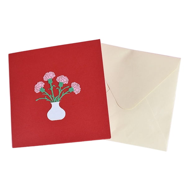 Tarjeta del Día de la Madre, tarjeta de cumpleaños para mujer, tarjeta de ramo de papel para sus maestras, felicitaciones, aniversario, Acción de Grac
