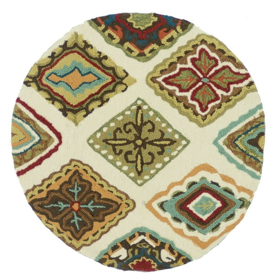 Olivia Ivory/Multi Transitional Area Rug