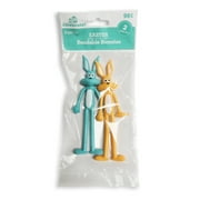 Way To Celebrate Bendable Bunny - Blue/orange.