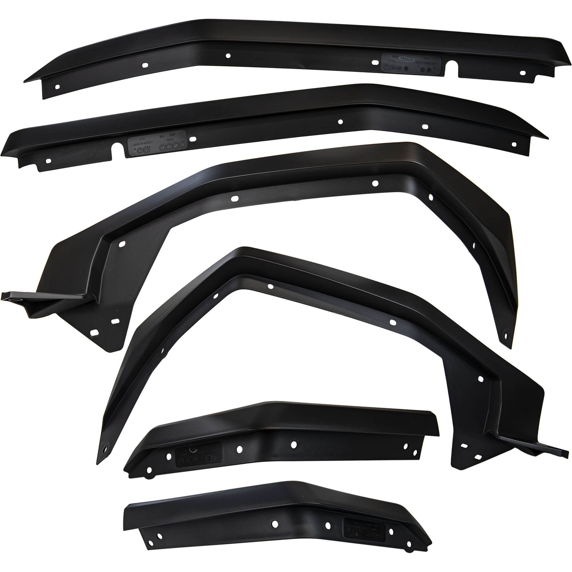 CanAm 715006814 Fender Flares 3" for Commander MAX UTV