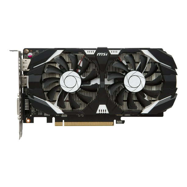 MSI GTX 1050 TI 4GT OC - Graphics card - GF GTX 1050 Ti - 4 GB