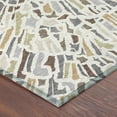 thumbnail image 3 of Addison Rugs Chantille Indoor/Outdoor Transitional Modern Ivory Machine Washable Round Rug, 8' x 8', 3 of 8