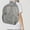 Gray#2, variant on Large Transparent Mesh Backpack - 43x32x15cm Nylon Beach Bag for Swimming, Pool, Camping & Grocery | Lightweight & Breathable | Stadium Approved | Front Pocket | Gray/Blue/Pink