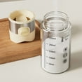 thumbnail image 4 of 0.5g Metering Salt Shaker Press Type Dispenser Sugar Spice Pepper Seasoning Bottle Kitchen Quantitative Sprinkle Salt Tool, 4 of 10