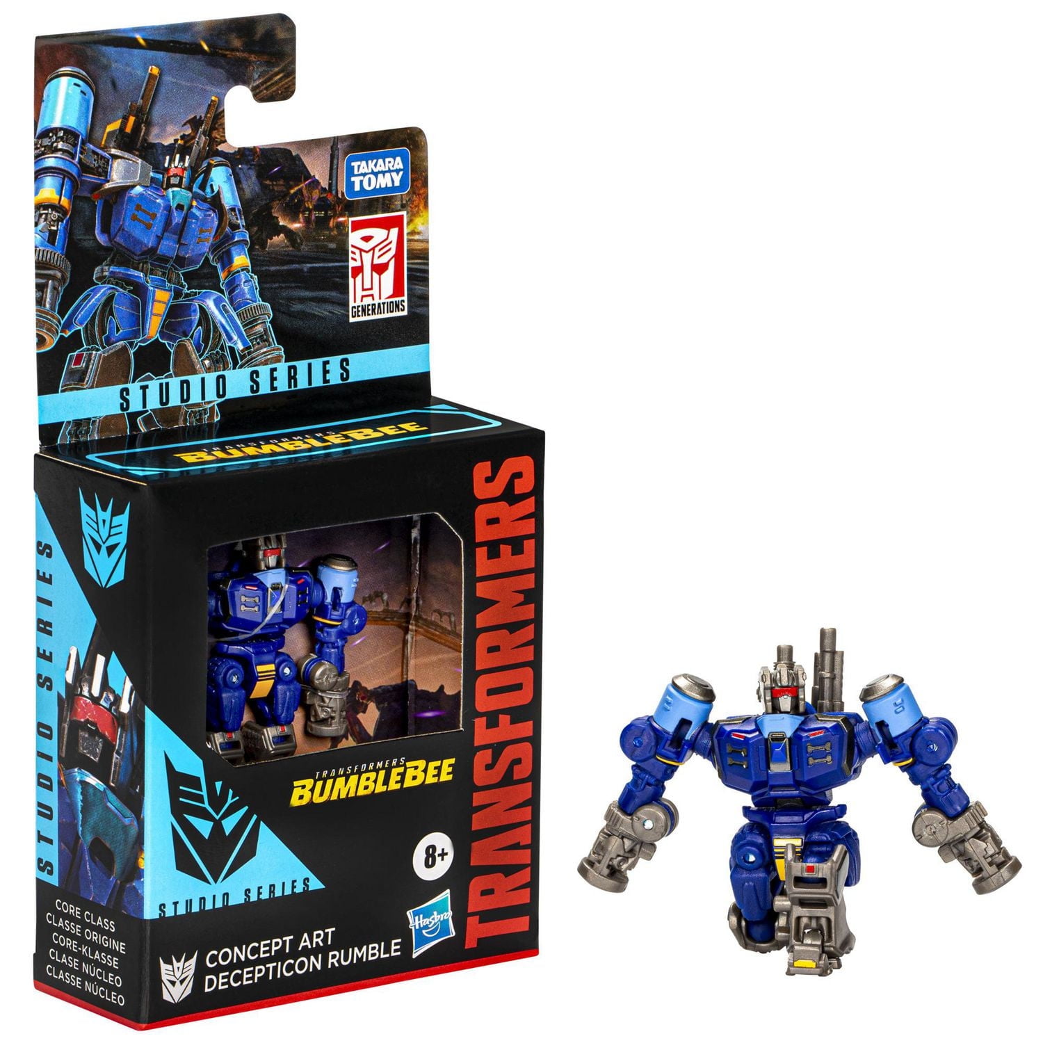 Transformers Generations Studio Series Origine Transformers: Bumblebee Concept Art Decepticon Rumble