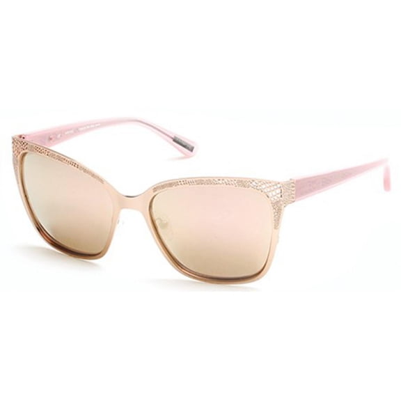 Sunglasses Guess By Marciano GM 0742 29G Matte Rose Gold / Brown Mirror